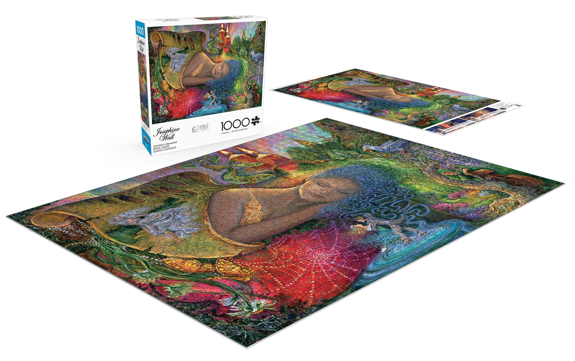 Buffalo Games Josephine Wall Colorful Dreaming 1000-Piece Interlocking Fantasy Jigsaw Puzzle for Adults Ages 14+