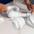thumbnail image 4 of 2 Pcs Coupling Pipe Fittings Pvc Pipe Connectors Coupling Adapter Connectors Pipe Fittings Pipe Replacements Adapters, 4 of 8