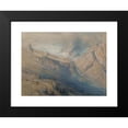 thumbnail image 2 of Samuel Colman 14x11 Black Modern Framed Museum Art Print Titled - The Hermit Range from Rogers Pass, Canadian Pacific, 2 of 5
