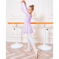 thumbnail image 5 of Stelle Girl's Long Sleeve Ballet Leotards with Sheer Skirt, 5 of 5