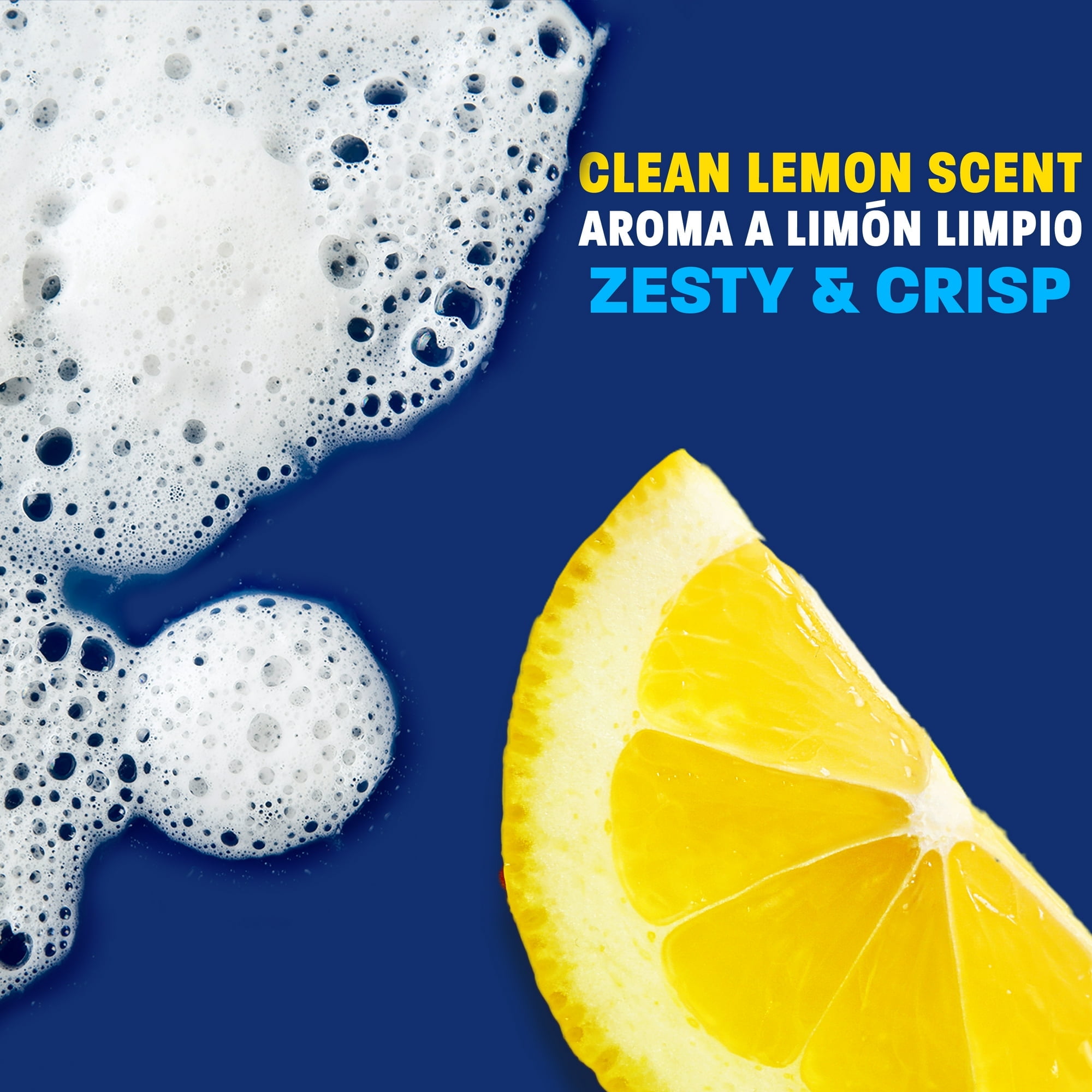 Dawn Platinum Bleach Alternative EZ-Squeeze Dish Soap, Dishwashing Liquid, Clean Lemon, 24.3 fl oz