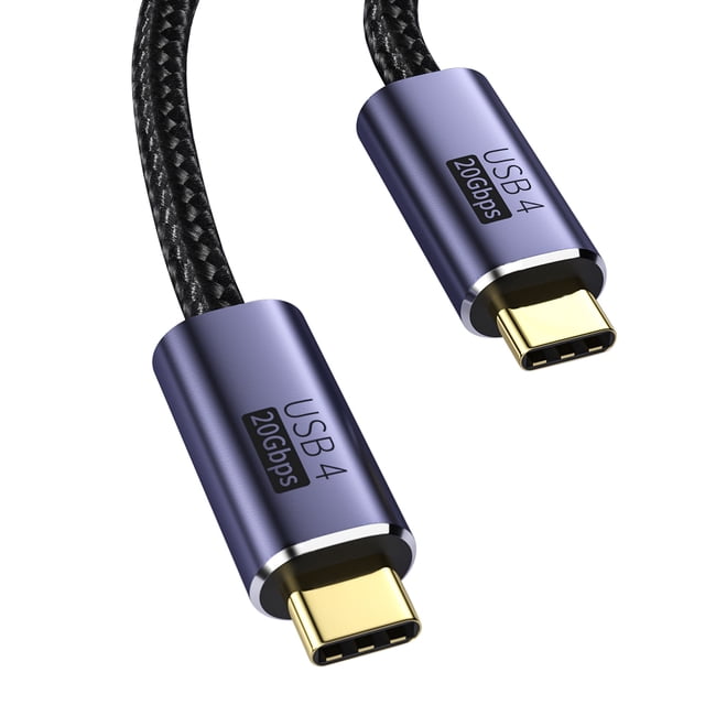 Cable de datos 20Gbps 8K 60Hz Cable cargador PD 100W USB 4.0 Tipo-C Cable de datos de carga rápida JShteea Nuevo