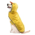 thumbnail image 1 of Fetchwear Dog Clothes: Duck Raincoat, Size L, 1 of 5