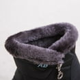 thumbnail image 6 of Waterproof Winter Women Shoes Snow Boots Fur-lined Slip On Warm Ankle, 6 of 12