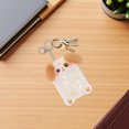 thumbnail image 3 of TABLZONE 3-Pack Plush Keychain Card Holders for , Cute Accessories and Stylish Bag Charms, 3 of 7