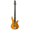 Transparent Yellow, variant on Hassch 5 String Bass Guitar with Bag, Electric Bass Guitar with Strap, Pick, Connector and Wrench Tool, Beginner String Instruments, Transparent Yellow