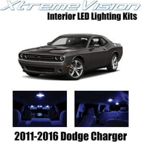 XtremeVision Interior LED for Dodge Challenger 2011-2016 16 pcs Blue Interior LED Kit Installation Tool