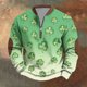 thumbnail image 1 of Ceisia Men's Fashion Printed Round Neck Casual Daily Long Sleeve Top Gift, 1 of 5