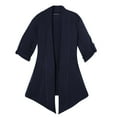 thumbnail image 5 of Port Authority Adult Female Women Electric Heather Shrug Dress Blue Nvy 4X-Large, 5 of 6