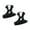 Black, variant on 2Pcs Clip On Bike Handlebars Stand Stabilizer Bicycles Repair Handlebars Bracket
