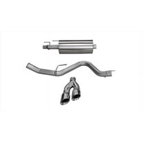 Corsa 2015 Ford F-150 3.5L Ecoboost (Super Crew Cab) Polished Sport Single Side Dual 4in Tips CB Exh