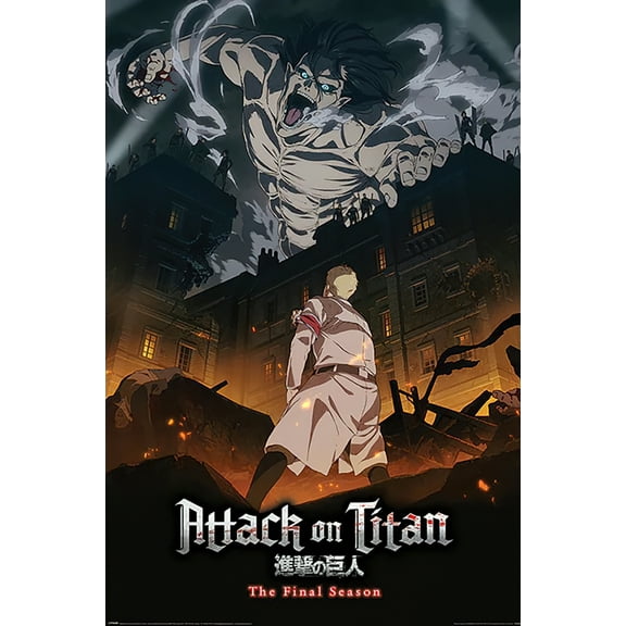 Attack On Titan - Season 4 - TV Show Poster (Key Art / Regular) (Size: 24 x 36")