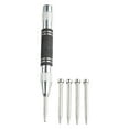 thumbnail image 4 of Adjustable Spring Loaded Automatic Center Punch Tool with 4 Needles for Precise Drilling, 4 of 8