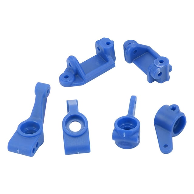 Kit De Nudillos De Dirección Hub Carrier Piezas De Actualización, RC Car Steering Cup Eje Trasero Cup C Hub Carrier Set Para Rustler Stampede Slash 2 Wheel Drive 1/10 RC Car