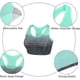 thumbnail image 5 of Women's sports bra, yoga bra with removable pads, elastic dance sports bra S-XXL, 5 of 5