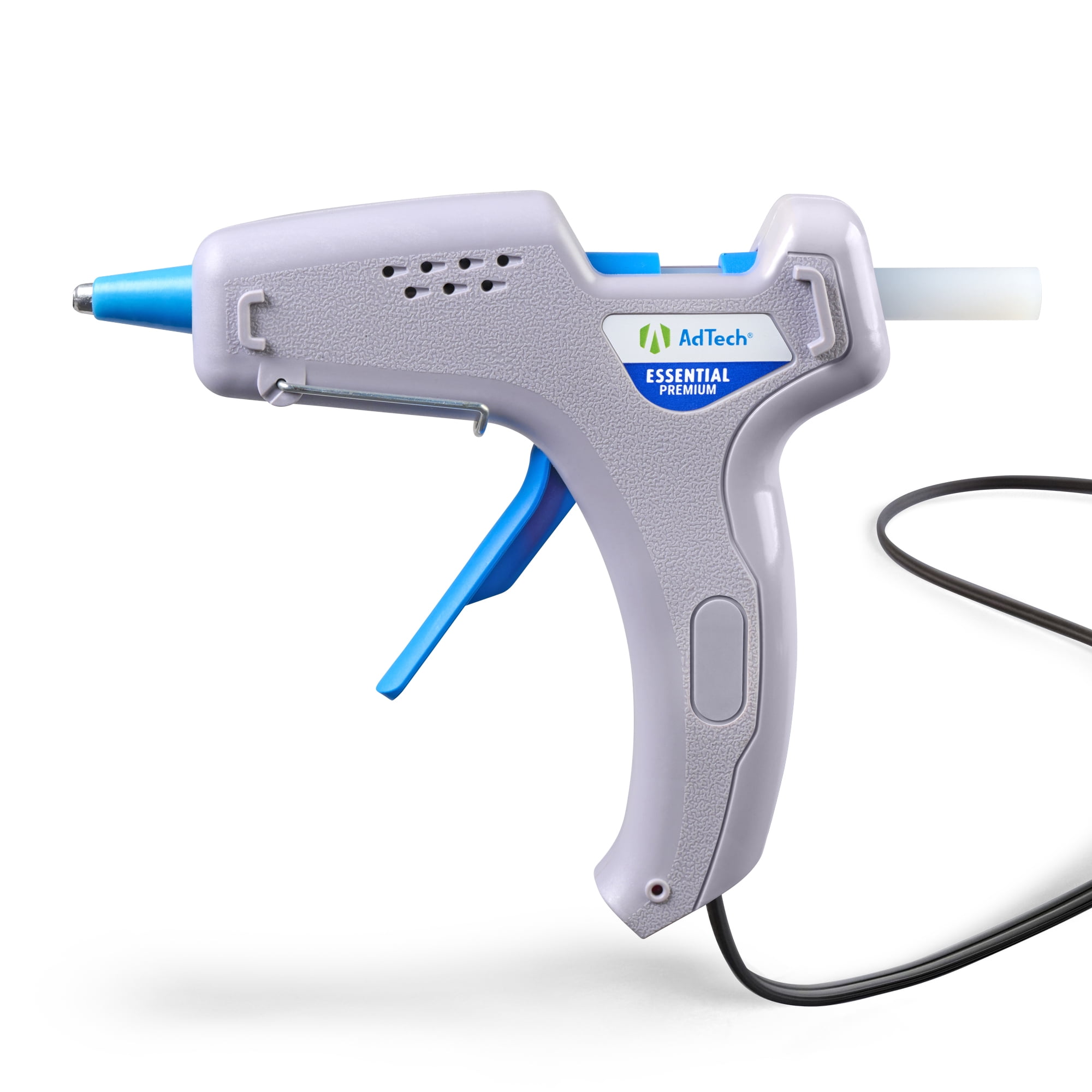AdTech Premium Full Size High Temp Glue Gun 20 Watt Heater High Output Nozzle, with kickstand included