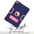 thumbnail image 5 of SOATUTO Case for Apple iPad 9th For iPad 9th 8th 7th Generation 2021 2020 2019 Model 10.2 Inch Tablet Case Come with HD Clear Tempered Glass Screen Protector - 1 Pcs Screen Protector/Navy+Pink, 5 of 6