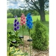 thumbnail image 2 of Red Carpet Studios Stake Solar Gladiolus Flower Purple, 2 of 2