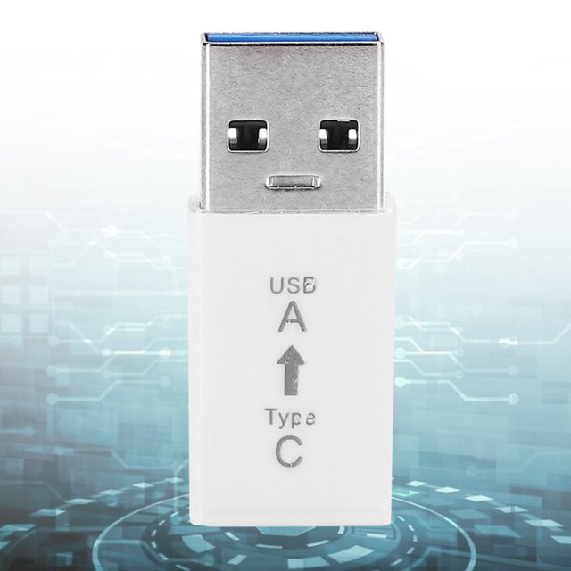 Adaptador USB30 Adaptador tipo C de 3 piezas respetuoso con el medio ambiente para discos duros Teléfonos móviles para dispositivo macho tipo C