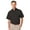 Black, variant on BlueGeneration Men'S S/S Light Weight Poplin Shirt - Tan 2 Extra Large Solid