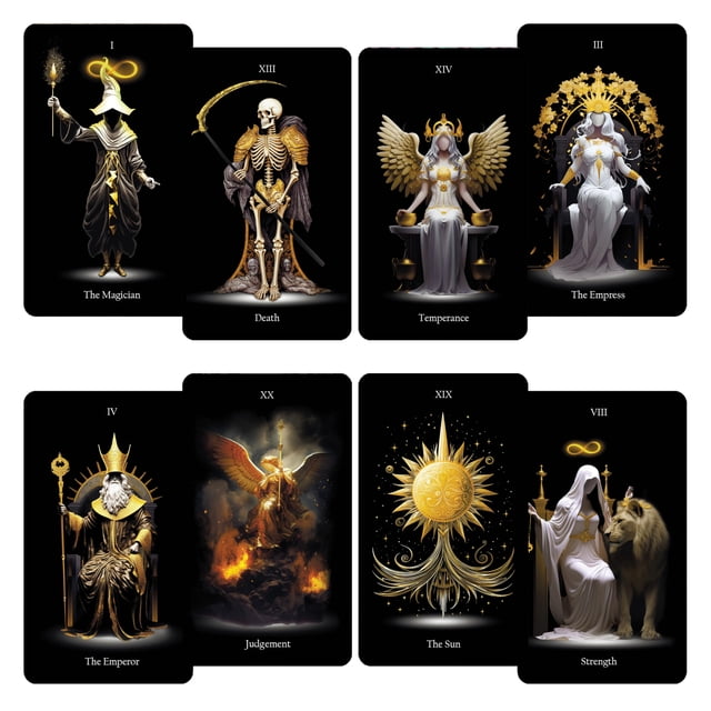 Cartas de tarot CRAFTERIAN Lost Soul 78 cartas con guía y bolsa