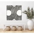 thumbnail image 2 of Giant Art Canvas  30x30 Over the Rainbow BW II Framed in Multi-Color, 2 of 3