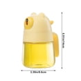 thumbnail image 3 of XWSHYW Contenedores de Almacenamiento Botella de Aceite para El Hogar, Cocina, Vidrio, Botella de Aceite, Bote para Condimentos, Bote de Aceite a Prueba de Fugas, Gran Capacidad para Cocina, Restaura, 3 of 6