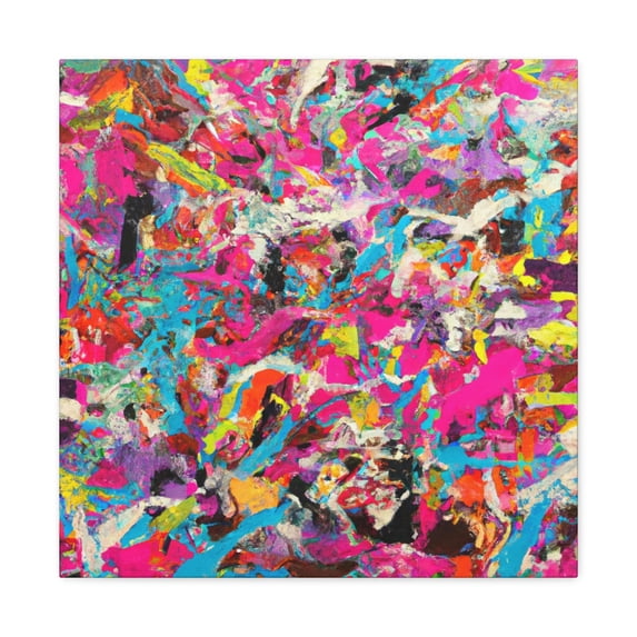 Radiant Hues of Possibilities - Canvas