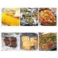 thumbnail image 3 of 1Pack Aluminum Foil Heavy Duty,16.4Ft Heavy Duty Foil Aluminum Roll,For Grilling,Roasting,Baking,And Food Storage To Preserve Freshness,12" Width,Perfect For Kitchen Wrap,Cooking, 3 of 9