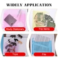 thumbnail image 6 of Visen Plastic Envelopes File Folders with Snap Button Closure, 30 Count, 8 Assorted Colors, 6 of 7