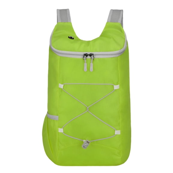12L Mountaineering Backpack Waterproof Ultralight Storage Knapsack Foldable Lightweight Zippers Rucksack Travel Bag (Green)