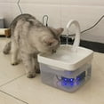 thumbnail image 3 of Hearth & Gear Pet Water Quiet Pet Water Dispenser Dog Water Dispenser With Quiet Water LED Light Pet Water Automatic Pet For Cats Dogs Accessories Pug Dog Accessories Store Train Dogs Leash Dog, 3 of 4