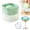 Z-2-Green, variant on Round Ice Cube Mold, Ice Ball Maker Mold, Ice Ball Mold, Sphere Ice Mold, Ball Ice Cube Mold, Big Ice Cube Molds, Ice Sphere Mold, Easy Release Ice Mold, Circle Ice Cube Mold 1Pcs