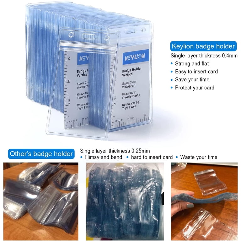 Clear Top-Load Photo Sleeve - 3.5 X 5 Inch Picture Card Holder (Single Piece)