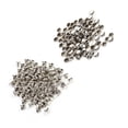 thumbnail image 3 of LetCart Remache De Doble Tapa - 100 Piezas 8x8 Mm Remache De Doble Tapa Reparación De Artesanía De Cuero De Metal Espárragos Decoración De Pinchos para Bolsos De Bricolaje Decoración(Silver), 3 of 5