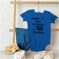 thumbnail image 4 of Awesome Promoted to Big Brother Bodysuit Jumper Boys Infant Baby Brisco Brands 6M, 4 of 6