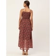 thumbnail image 4 of Moomaya Printed Smocked Dress, Sleeveless Adjustable Strap Maxi Dress, 4 of 8