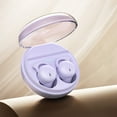 thumbnail image 6 of Earphones for Kids, Hwkond Sleep Earbuds Wireless Bluetooth Headset Bluetooth 5.3 Mini In Ear Dual Microphone Wearable Earphones For Sleeping, Purple, Up to 60% Off, 6 of 8