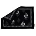 thumbnail image 5 of Vargottam Placemats- Placemat For Dining Table, Set Of 4- Printed & Reversible CottonNapkin-IndoorPlacematsFor Home & Kitchen Dining Table- Asian Block (Black), 5 of 5