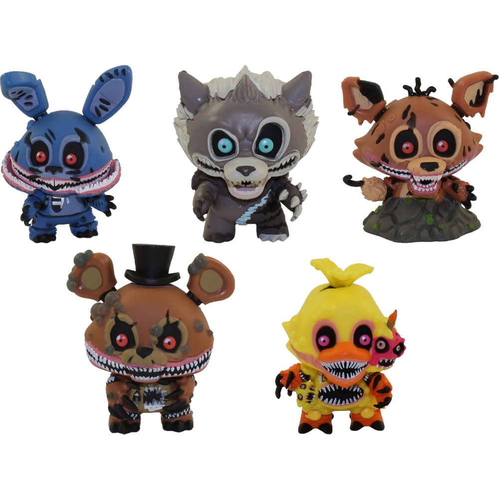 Funko Mystery Minis Vinyl Figure FNAF The Twisted Ones SET OF 5