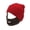 Red, variant on Unisex Wacky Beard Hat Knit Funny Caps Wind Warm Winter Knitted Caps Ski Hat