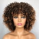 thumbnail image 5 of Peluca Afro Rizada Corta con Flequillo - Fibra Sintética de Alta Temperatura, Suave/Ligera, Versátil para Diario/Fiesta/Cosplay, 5 of 8