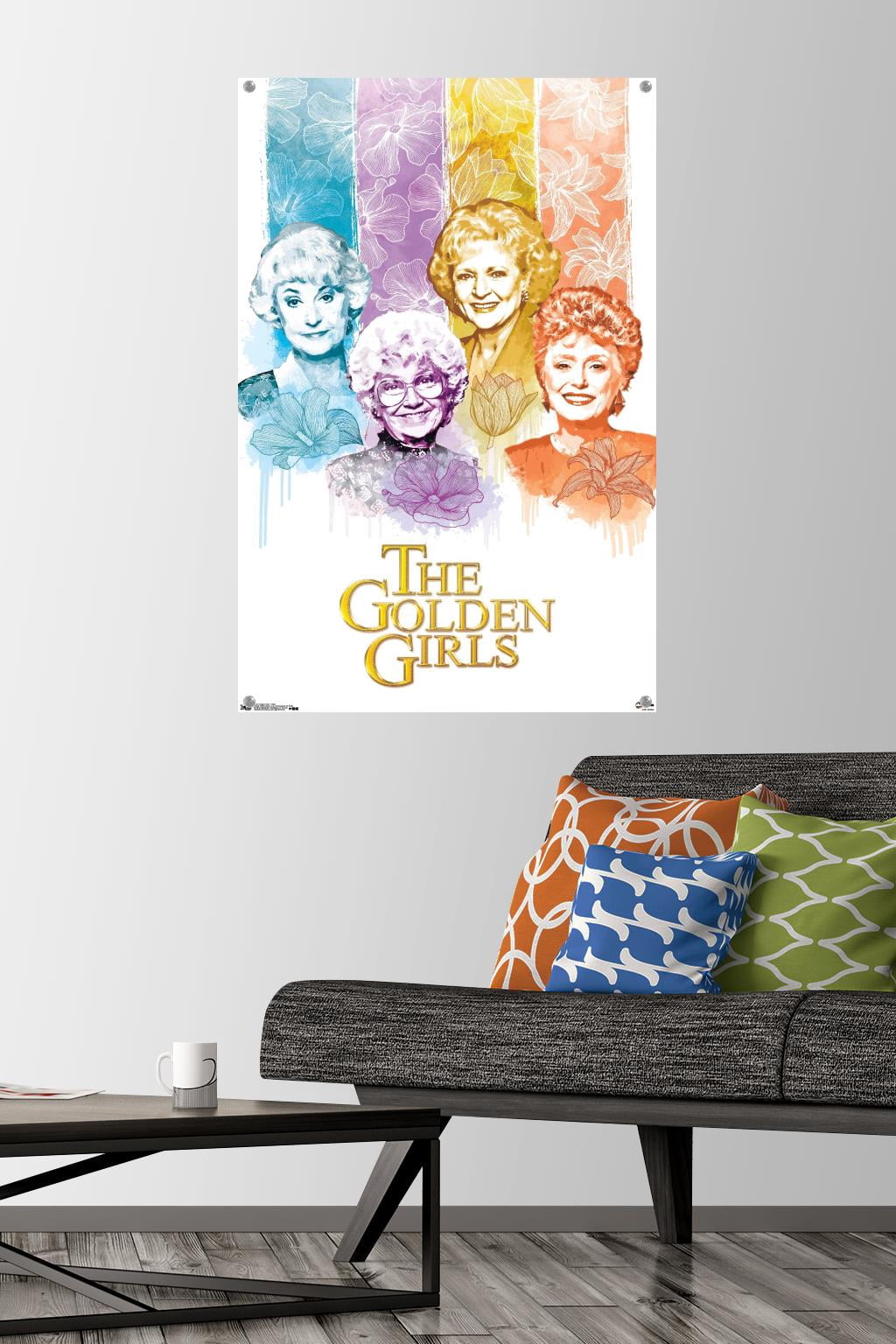 The Golden Girls - Older Wall Poster with Push Pins, 22.375" x 34"