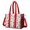 Football And Ribbon, variant on Teacher Tote Bag,Football and Cheer Goods Pattern Teacher Utility Tote Bag,Large Work Tote Bags for Women with Multiple Pockets,Top Zipper Closure,13.8x10.6x6.7 Inch