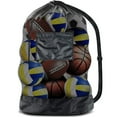 thumbnail image 3 of Net Bag Basketball Bag Mesh Fabric Net Bag Football Mesh Bag Sport Ball Bags, 3 of 9