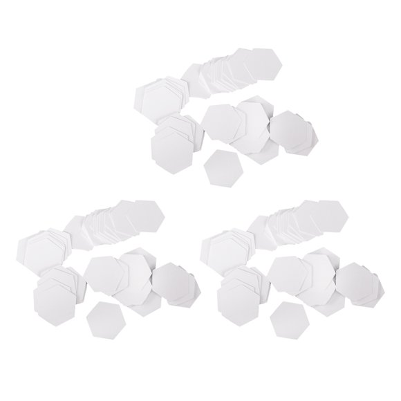 100 piezas de papel para acolchar, plantilla de , conjunto de plantillas hexagonales, plantillas de acolchado para tejer y , 26 mm Gloria Plantillas de acolchado de papel