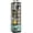 black, variant on 4-Tier Rotating Bookshelf, Corner Book Shelf Tower, Floor Standing Tall Industrial Book Magazines Storage Organizer, Narrow Rustic Metal Swivel Bookshelves for Living Room Home Office，Black