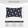 thumbnail image 4 of Susaid Panda Astronaut Print Pillowcases Multiple Size, Pillow Cover Super Soft Envelope Closure Standard Pillow Case-20"x30", 4 of 6