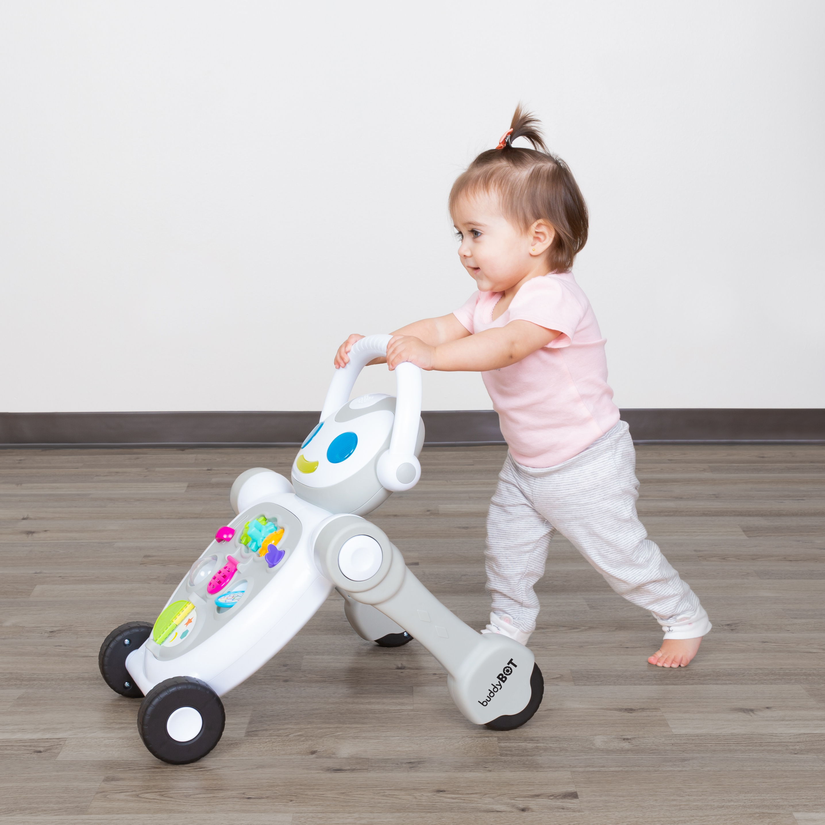 Smart Steps by Baby Trend Buddy Bot 2-in-1 Push Walker and STEM Learning - image 5 of 10