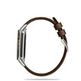 thumbnail image 2 of FIEWESEY Bands Compatible with Fitbit Charge 6/5, Genuine Leather Band Replacement Accessories Strap Wristband(Dark Brown), 2 of 4